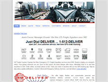 Tablet Screenshot of 512deliver.com